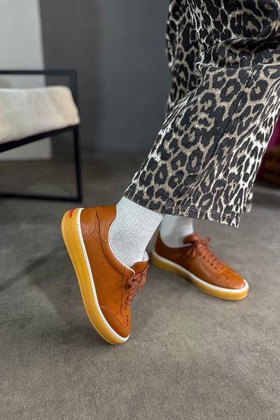 SHOEBELLAS Pantofi de damă Tessa Tan Skin din piele naturală