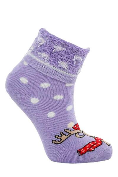 DoDe Flora Παιδική βαμβακερή εσωτερική πετσέτα πουά με μοτίβο υποδοχή Πρωτοχρονιάτικη κάλτσα