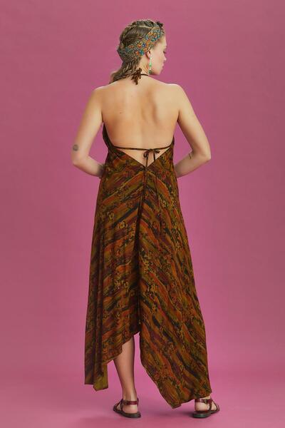 Los banditos Backless Dress