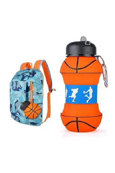 Vioma Aksesuar Leakproof Foldable Water Bottle with Ball Design (Bpa Free)