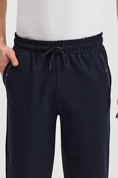 mmetalic Erkek Yanları Cepli Siyah-Antrasit Bermuda Diz Altı Kapri Beli Ayarlanabilir Lastikli 2'li Uzun Şort