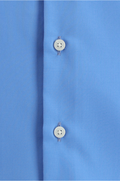 Abdullah Kiğılı Uzun Kol Slim Fit Dar Kesim Klasik Non Iron Saten Pamuk Gömlek