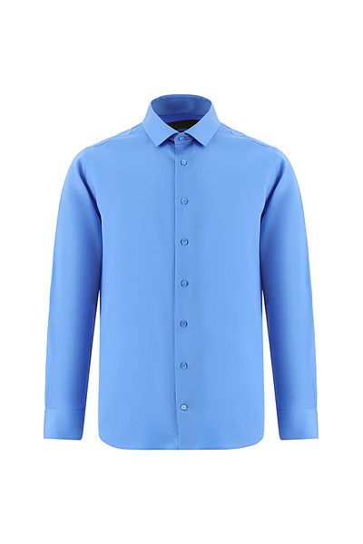Abdullah Kiğılı Non Iron Satin Cotton - LonG Sleeve Slim Fit Shirt