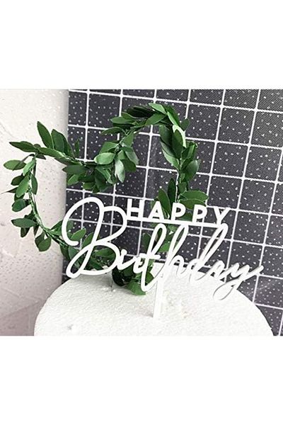 AILEXI AILEXI cake decoration, plastic, dark green, 13.5 x 13 cm