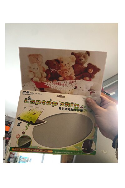 Afia NOTEBOOK ARKA KAPAK RESİM & KORUMA & GÖRSEL - YAPIŞKANLI - HER CİHAZA UYUMLU TAM KAPLAMA YAPMAZ