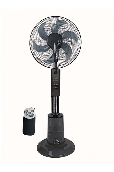 Cady One 70-watt vertical mist fan, 4-liter water tank, 3-speed and adjustable height