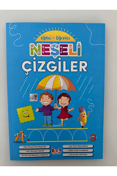 Bıcırık Çocuk Cheerful Lines Activity Book (1 Piece)