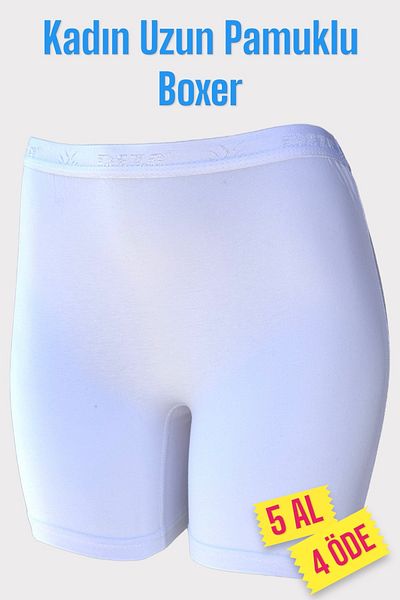 Katmirra Boxer de damă din lycra cu talie înaltă din bumbac cu picioare lungi-dondeza & Passion Sale Shop