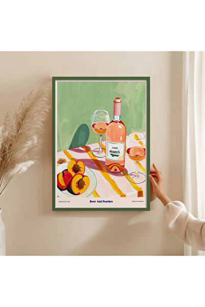 HOMEPACK Single Wooden Framed Painting One Piece Poster Painting Tk/1410