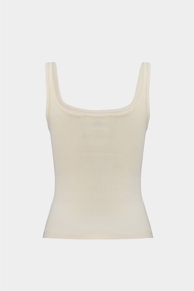 Açelya Okcu Premium Cotton Ribbed Undershirt