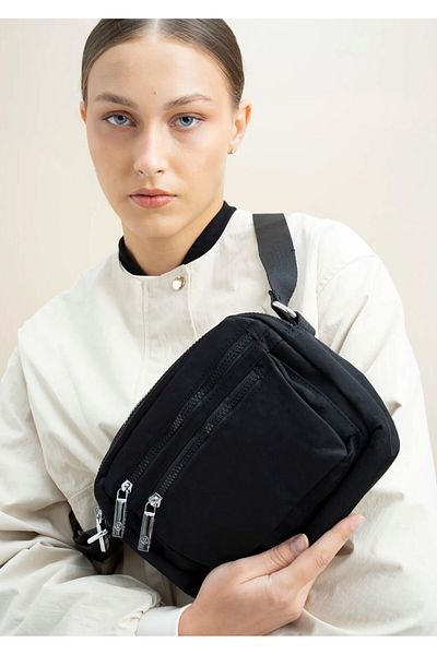 Matthew Cox Byn2332 Geantă Crossbody din țesătură lavabilă cu mai multe compartimente pentru femei