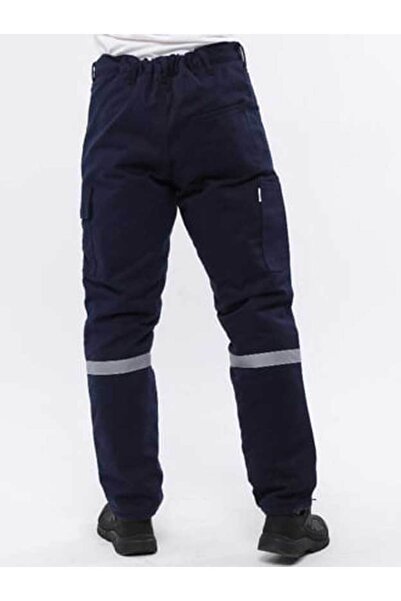 Çamdalı İş Elbiseleri 7X7 Quilted Winter Work Pants Navy Blue