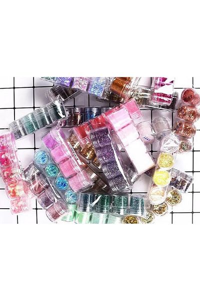Generic Resin art sparkling particles set