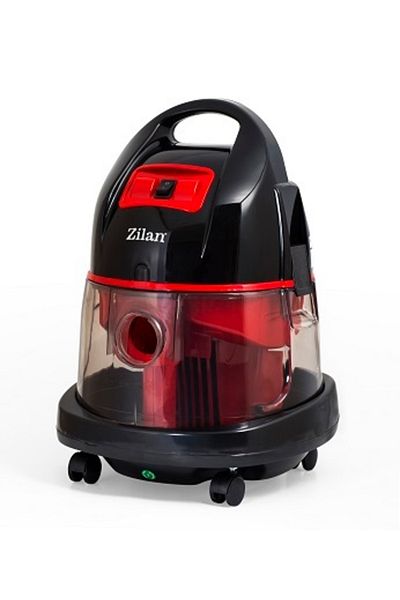 Zilan Aspirator ZILAN ZLN-8945 Rosu cu filtrare prin apa si uscata,2000W