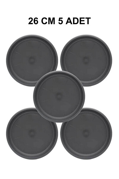 Grow Wizard Yuvarlak Saksı Altlığı 26 cm 5 Adet