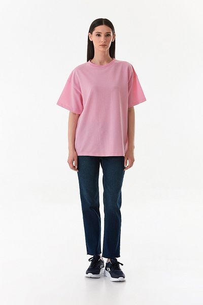 Fulla Moda Basic Crew Neck Oversize T-Shirt