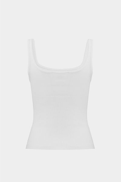 Açelya Okcu Premium Cotton Ribbed Undershirt
