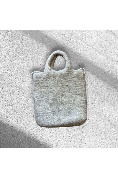 OZN AKSESUAR geantă din pâslă, lucrată manual, geantă de designer, geantă han...