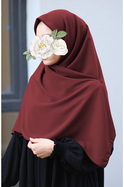 suhneva Large Size Medina Silk Scarf - Tile
