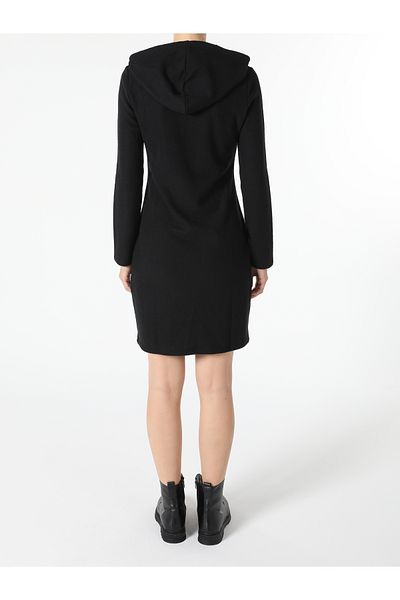 Colin's Slim Fit Women's Black Long Sleeve Dress