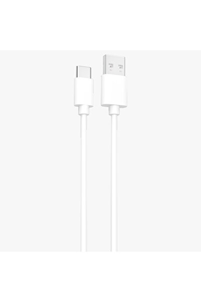 wizz Type-C Hızlı Şarj Kablosu Ve Veri Aktarımı 2.1A Beyaz 100cm WK202B