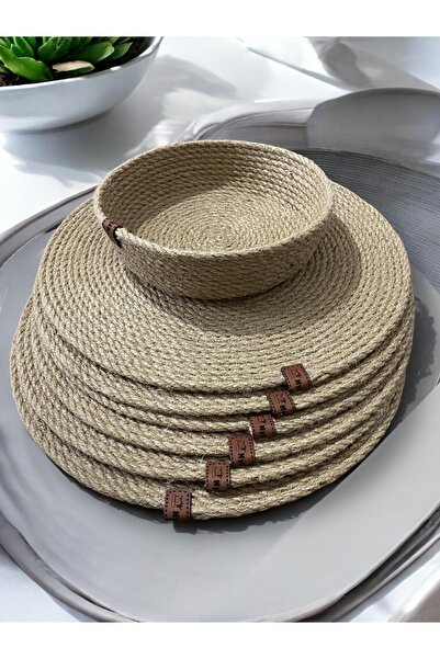 myistasyon "tarzınızı evinize yansıtın" 7 Parça Halat Jüt Supla / Amerikan Se...