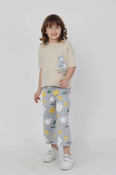 e-çocuk Girl Bottom Top Suit