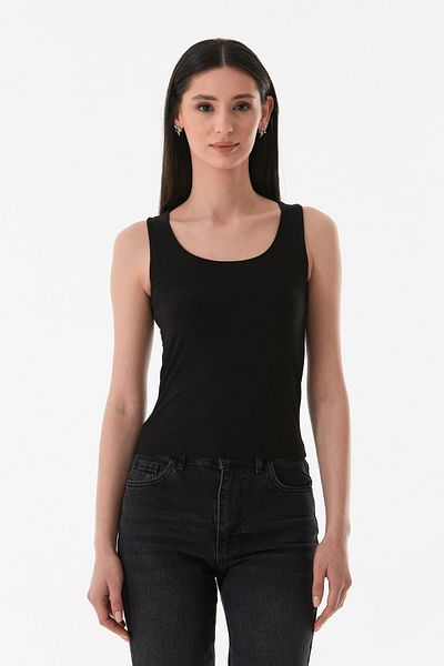 Fulla Moda Corp cu guler U de bază