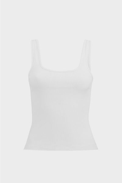 Açelya Okcu Premium Cotton Ribbed Undershirt