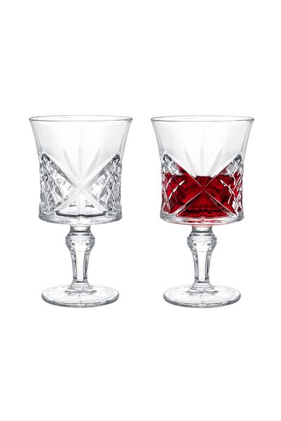 Madame Coco Aron Set mit 4 hohen Weingläsern