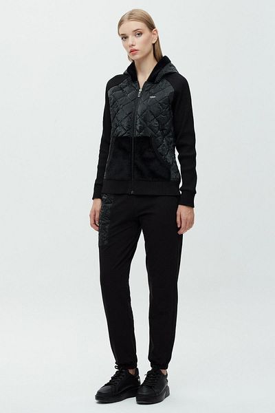 DAIDO Snake Leather Patterned Quilted Coat