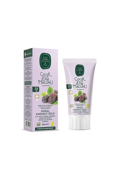 Eyüp Sabri Tuncer Black Mulberry Toothpaste 60 ml 2-6 Years