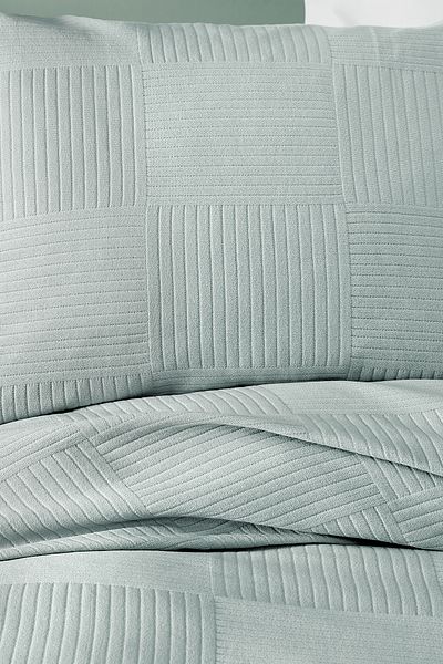 Yataş Lukkas Double Bedspread Set - Sage