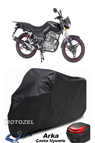 MotoZEL مونديال 150 MH دريفت 150 MH دريفت أسود متوافق مع الحقيبة الخلفية والق...