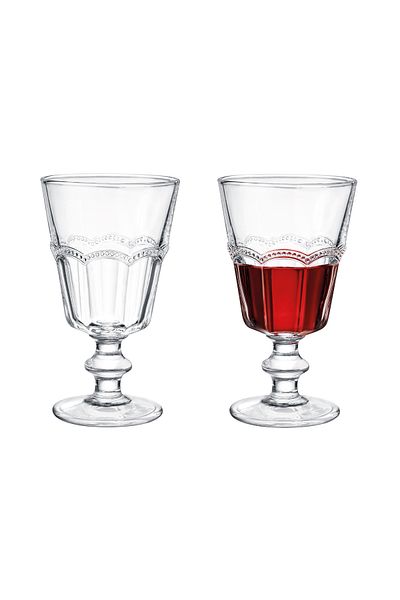 Madame Coco Perline 4-teiliges Weinglas-set