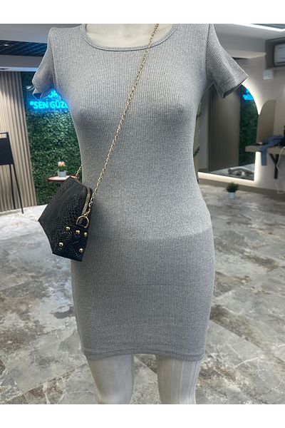mor butik ΜΩΒ ΜΠΟΥΤΙΚΑ ΓΥΝΑΙΚΕΙΑ ΓΚΡΙ ΠΟΔΗΛΑΤΟ ΦΟΡΕΜΑ ΚΑΜΙΣΟΛ
