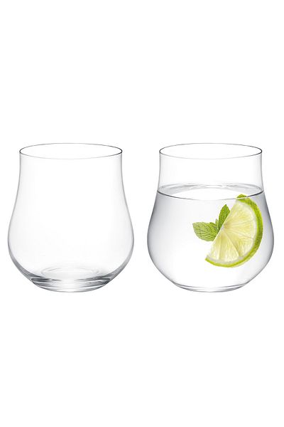 Madame Coco Mathilda 4-teiliges Wasserbecher-Set – Kristall, 350 ml