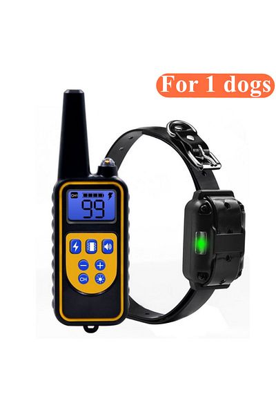 Choice Eu Plug F 800m Digital Dog Training Collar Waterproof Rechargeable Remote Control Pet With Lcd Displ