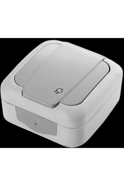 VİKO Viko Palm - مقبس مؤرض مع غطاء مرطب IP54