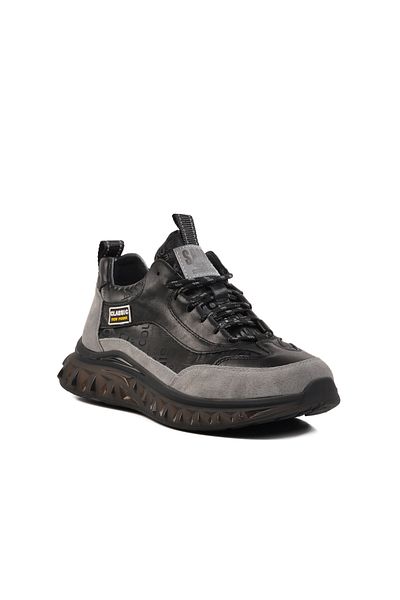 AYK'S High Sole Black Men's Sports Shoes