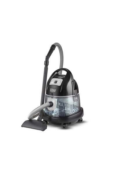 Zilan Aspirator ZILAN ZLN-8945 Gri cu filtrare prin apa si uscata,2000W