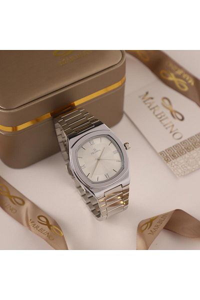 marblino Men's stainless steel watch with an exclusive and new design