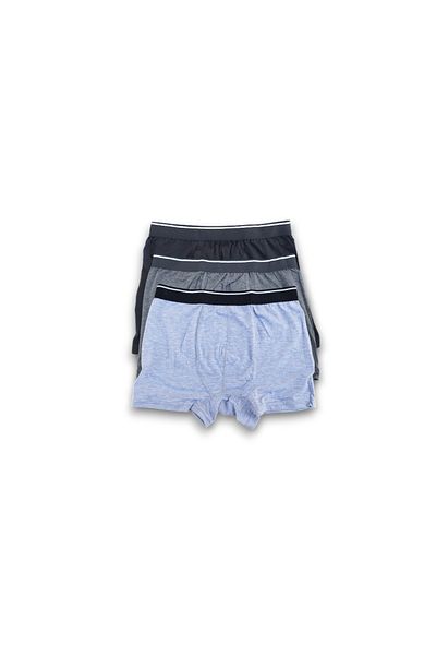 ZIDAN Men's Boxer Shorts - Made in Turkey Black-Anthracite-Gray - 12PCS