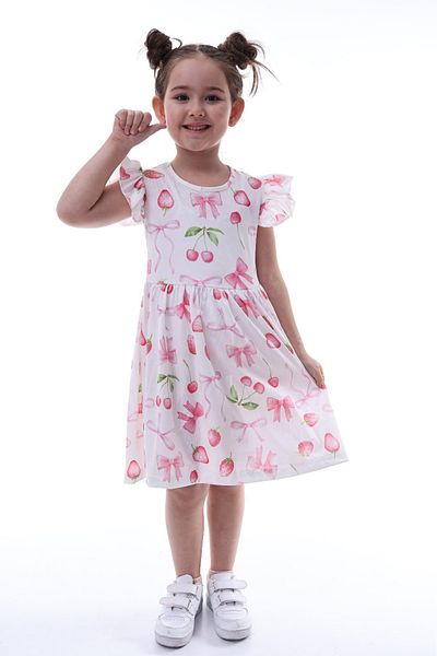 minitrends 3 Printed Lycra Girls' Dresses