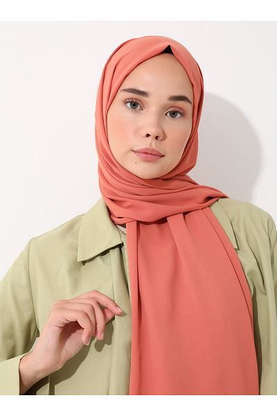 Tuva Şal Women's Onion Shell Crepe Shawl