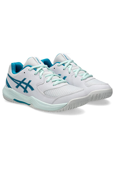 Asics Gel-dedıcate 8 Gs Büyük Unisex Çocuk Krem Tenis Ayakkabısı 1044a077-103