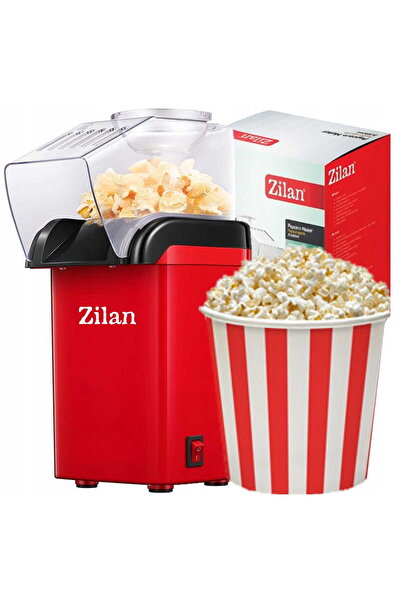 Zilan Popcorn Maker ZLN8046, Red Power 1200W, hot air jet system