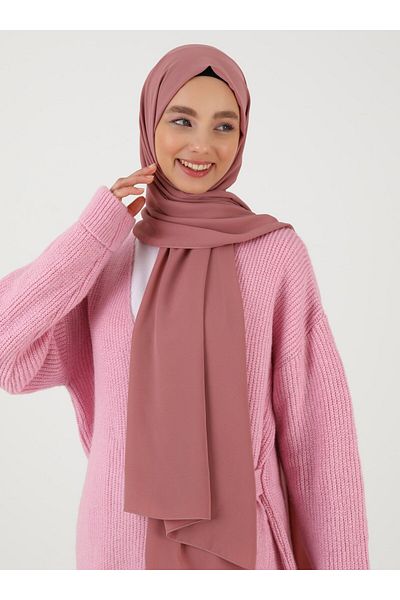 Tuva Şal Women's Crepe Shawl Dried Rose498408