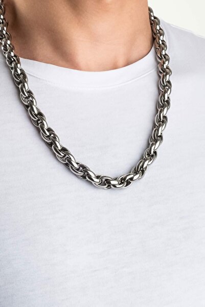 So CHIC... Klasik 60 Cm Erkek Çelik Kolye