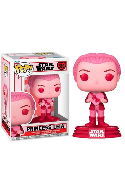 Funko Figurina POP Star Wars Valentines Princess Leia, 9cm